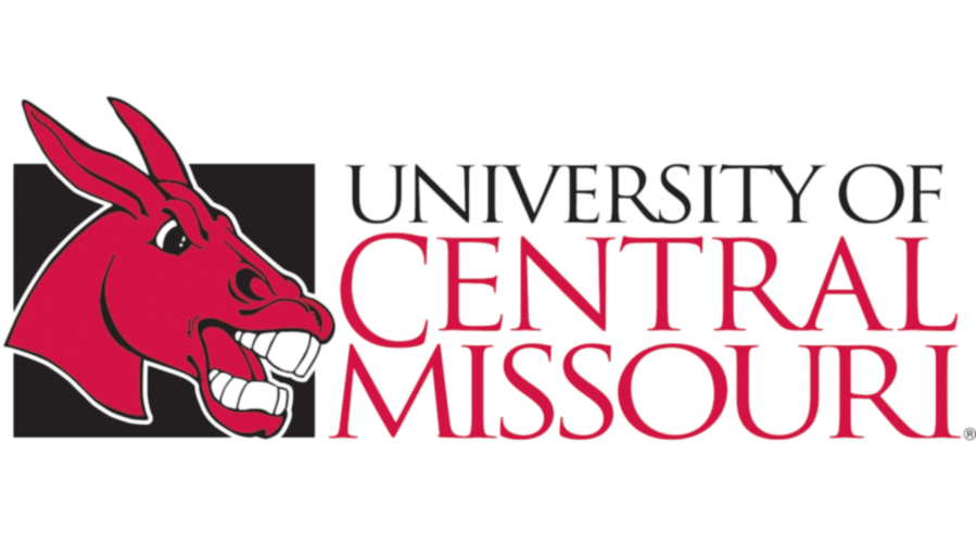 Red mule mascot head next to 