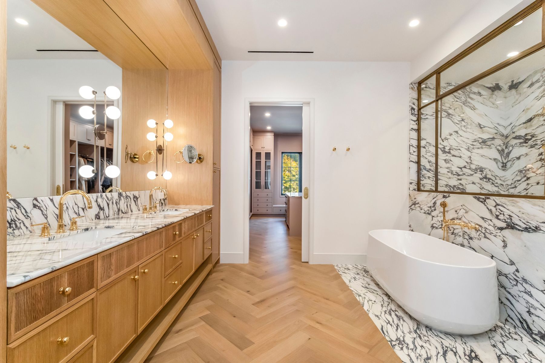 north kenter avenue los angeles master bathroom