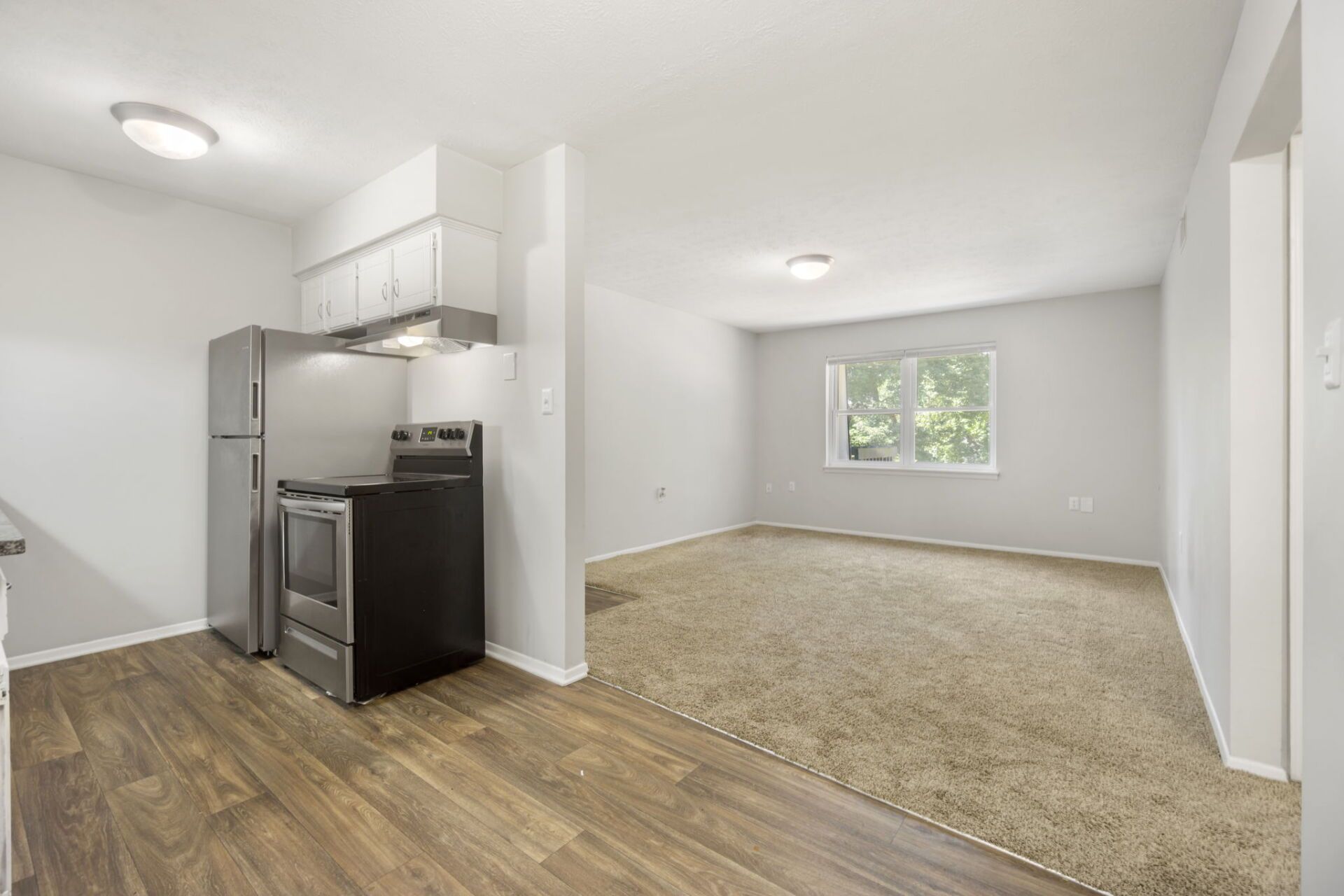 Overbrook Place Kitchen, Living Room
