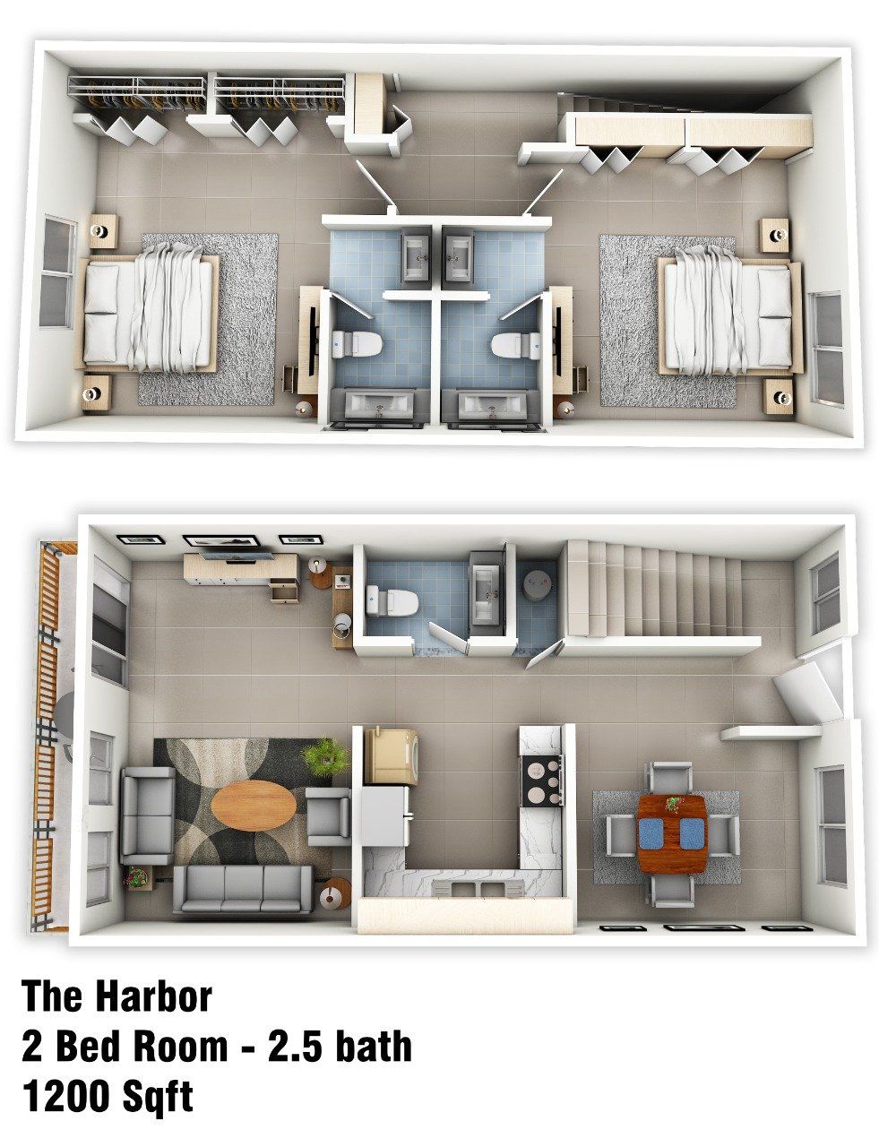 Hampton Harbor Floorplan