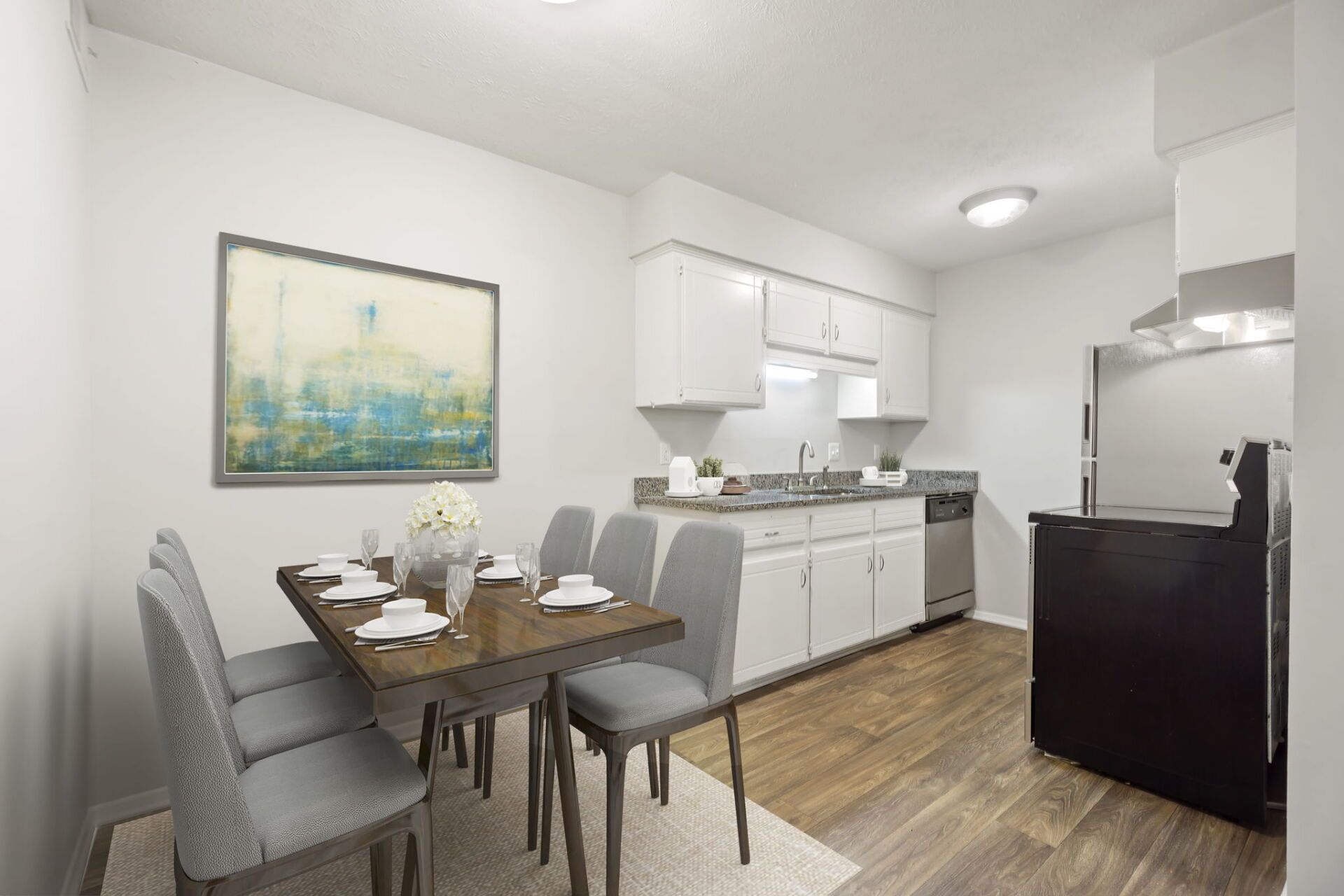Overbrook Place Dining, Kitchen