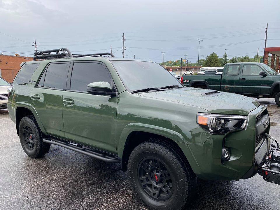 Military Green Toyota 4Runner — Maple Heights, OH — Winning Window Tints