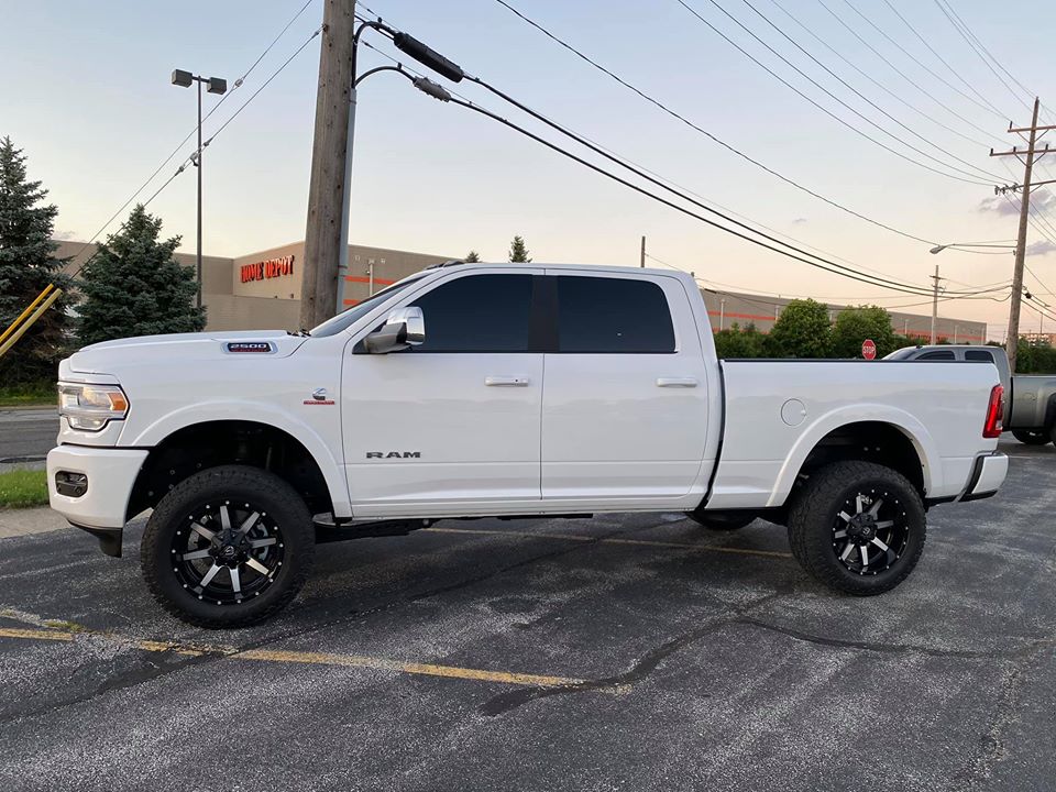 2020 White Ram — Maple Heights, OH — Winning Window Tints