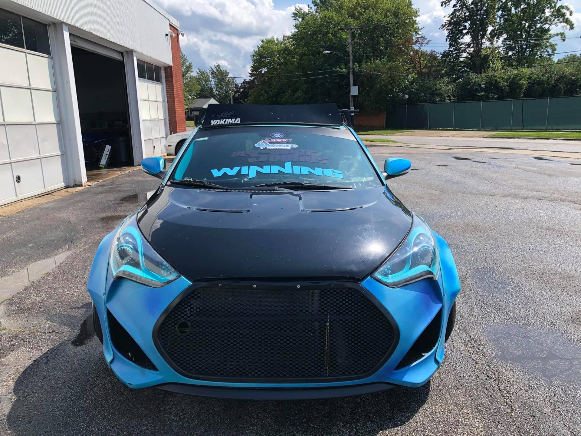Blue Ford Focus — Maple Heights, OH — Winning Window Tints