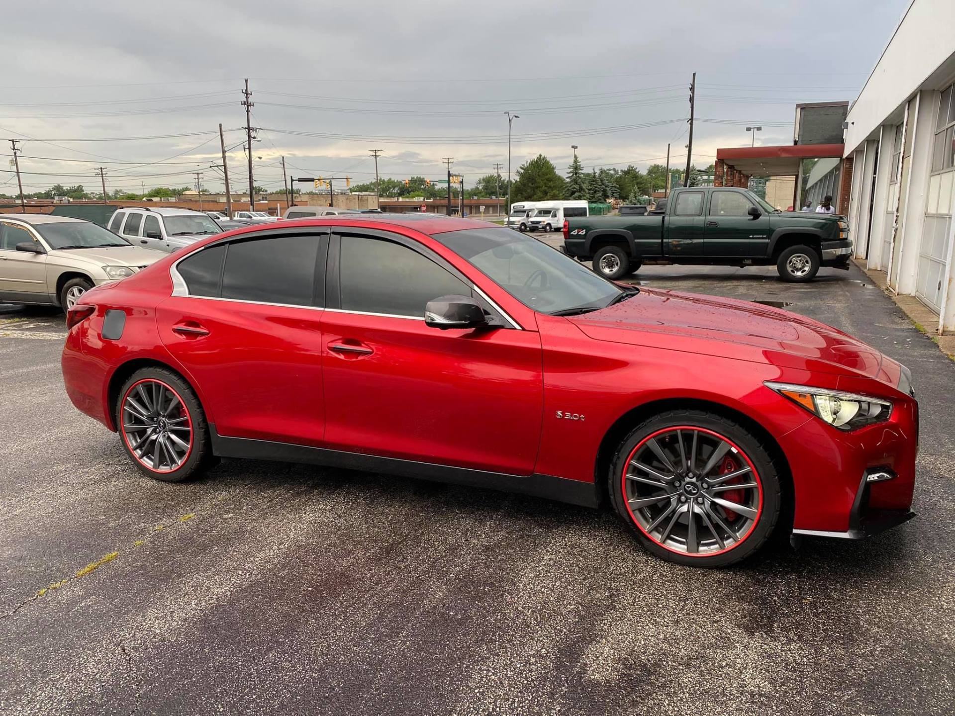 Red Car — Maple Heights, OH — Winning Window Tints