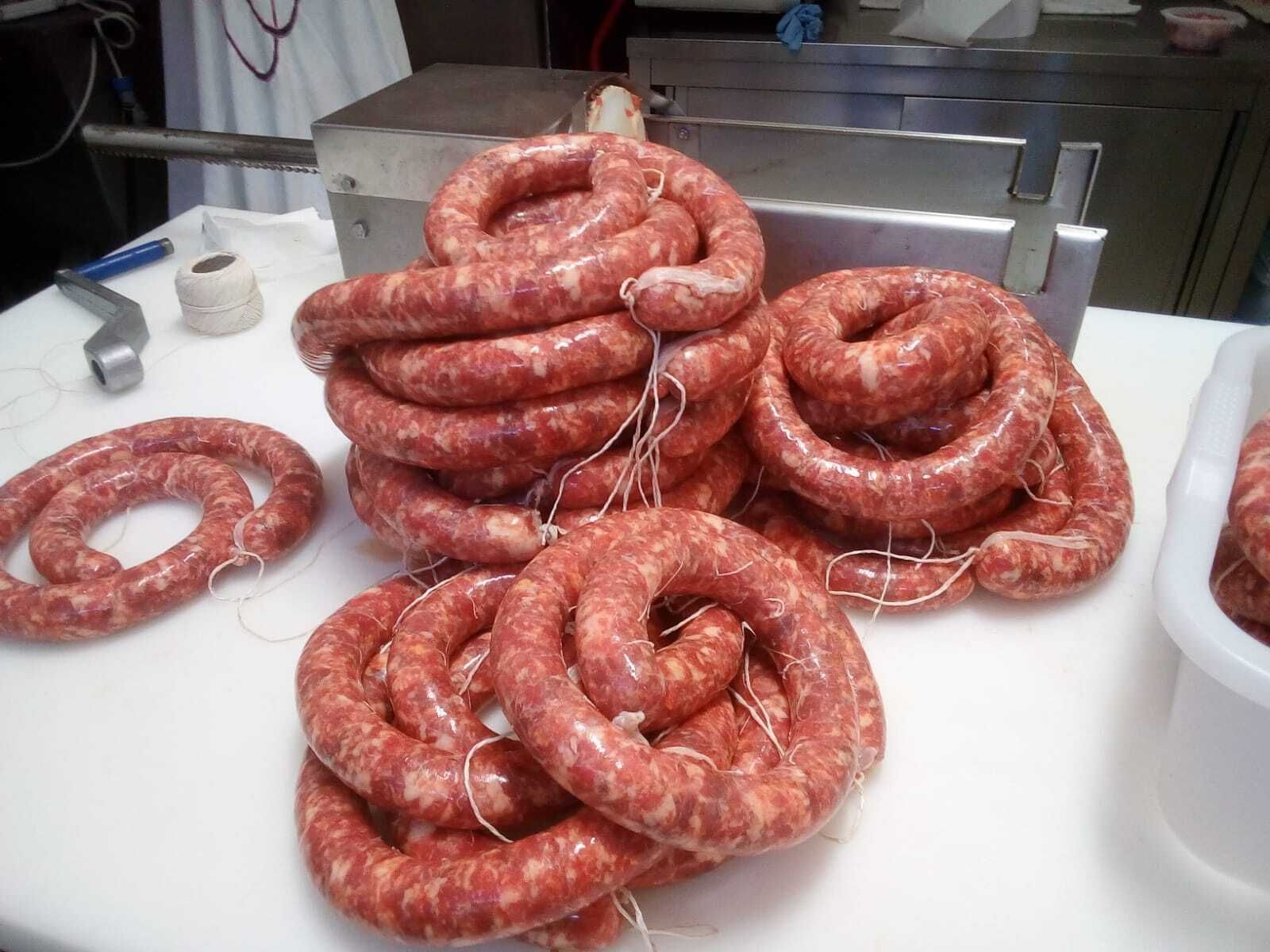 salsicce maiale razza casertana