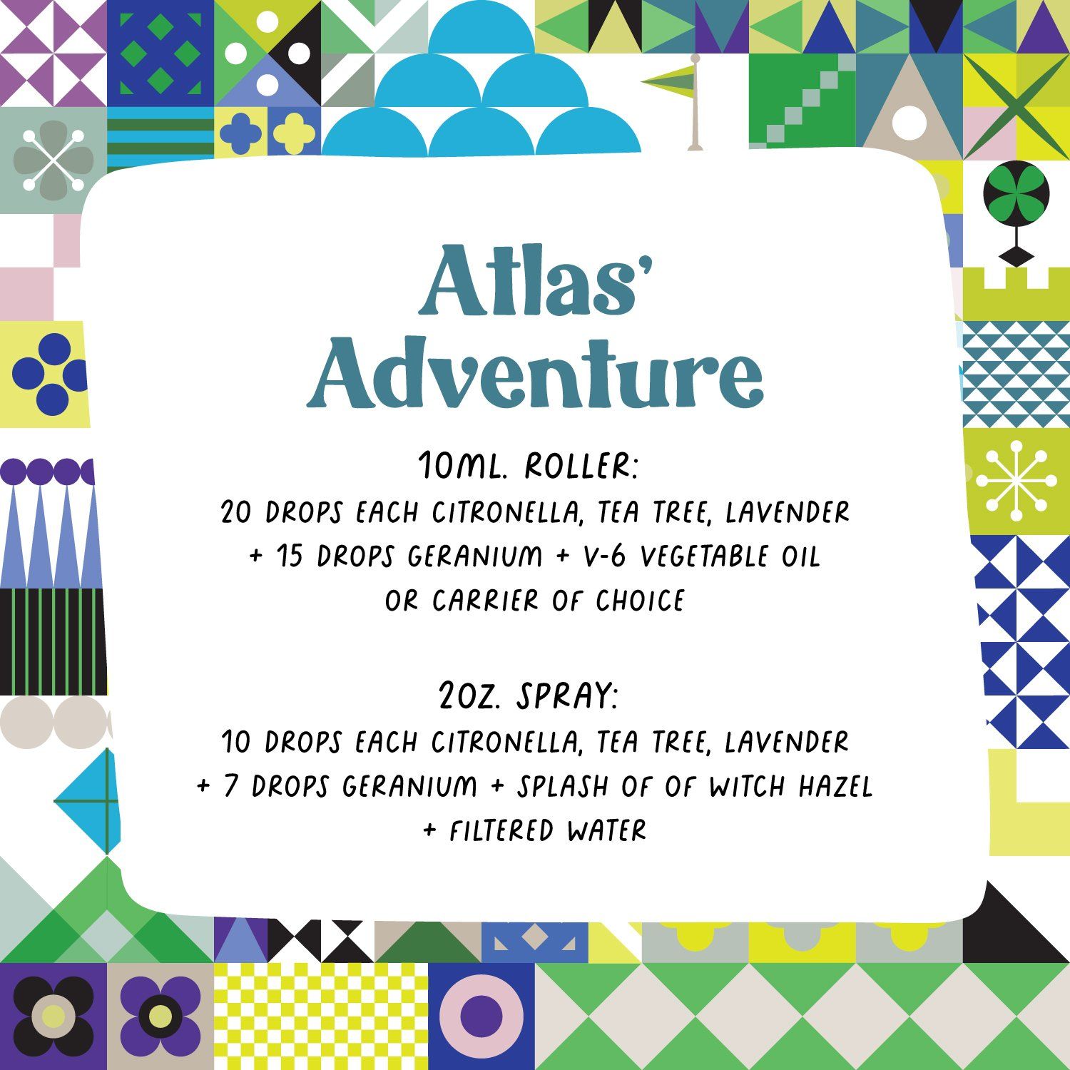 Atlas' Adventure Rollers & Sprays