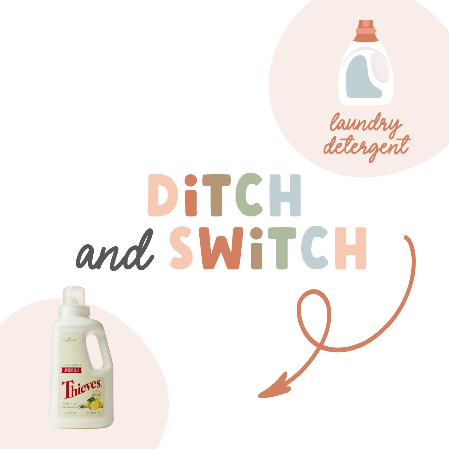 Ditch and Switch Laundry Detergent