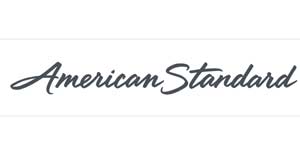 The american standard logo is on a white background.