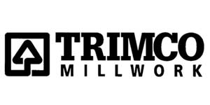A black and white logo for trimco millwork