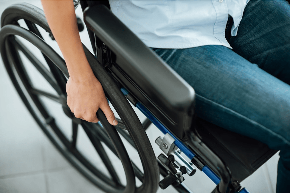 Man in a Wheelchair — Hilliard, OH — Willis Spangler Starling Attorneys