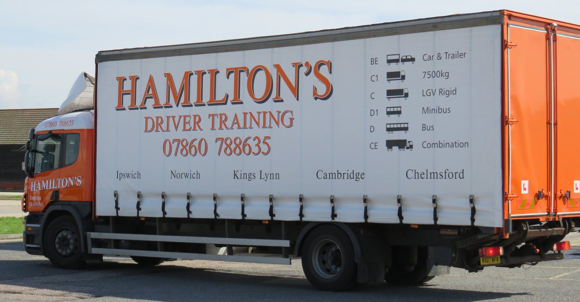 Hamilton's HGV Lorry