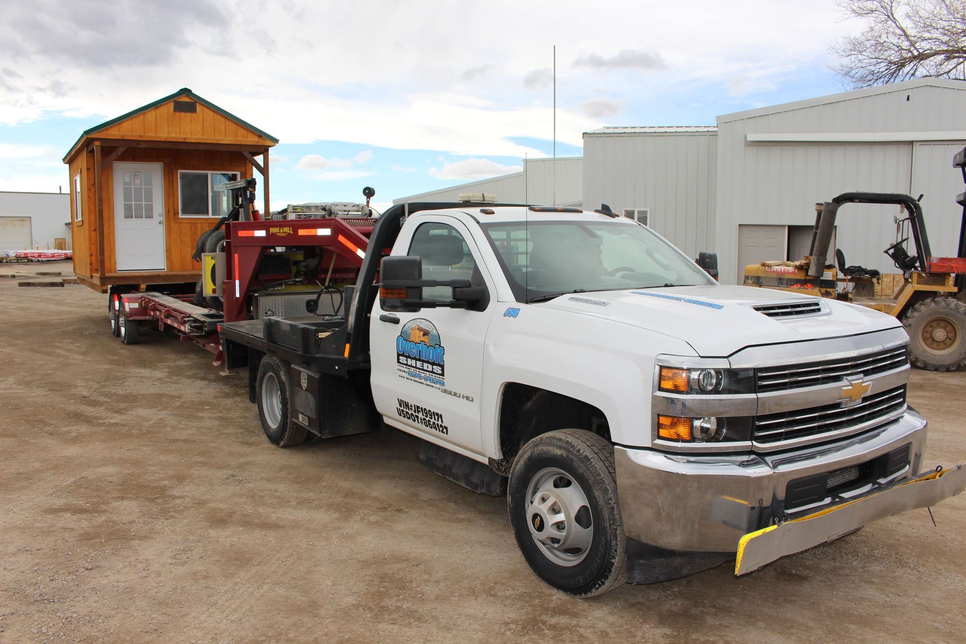 Overhold Sheds Delivery Photo