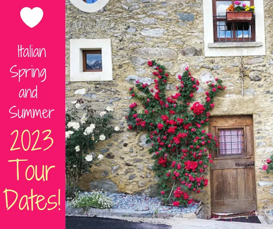 Now booking for 2023 – experience Italy in full bloom this spring and summer.