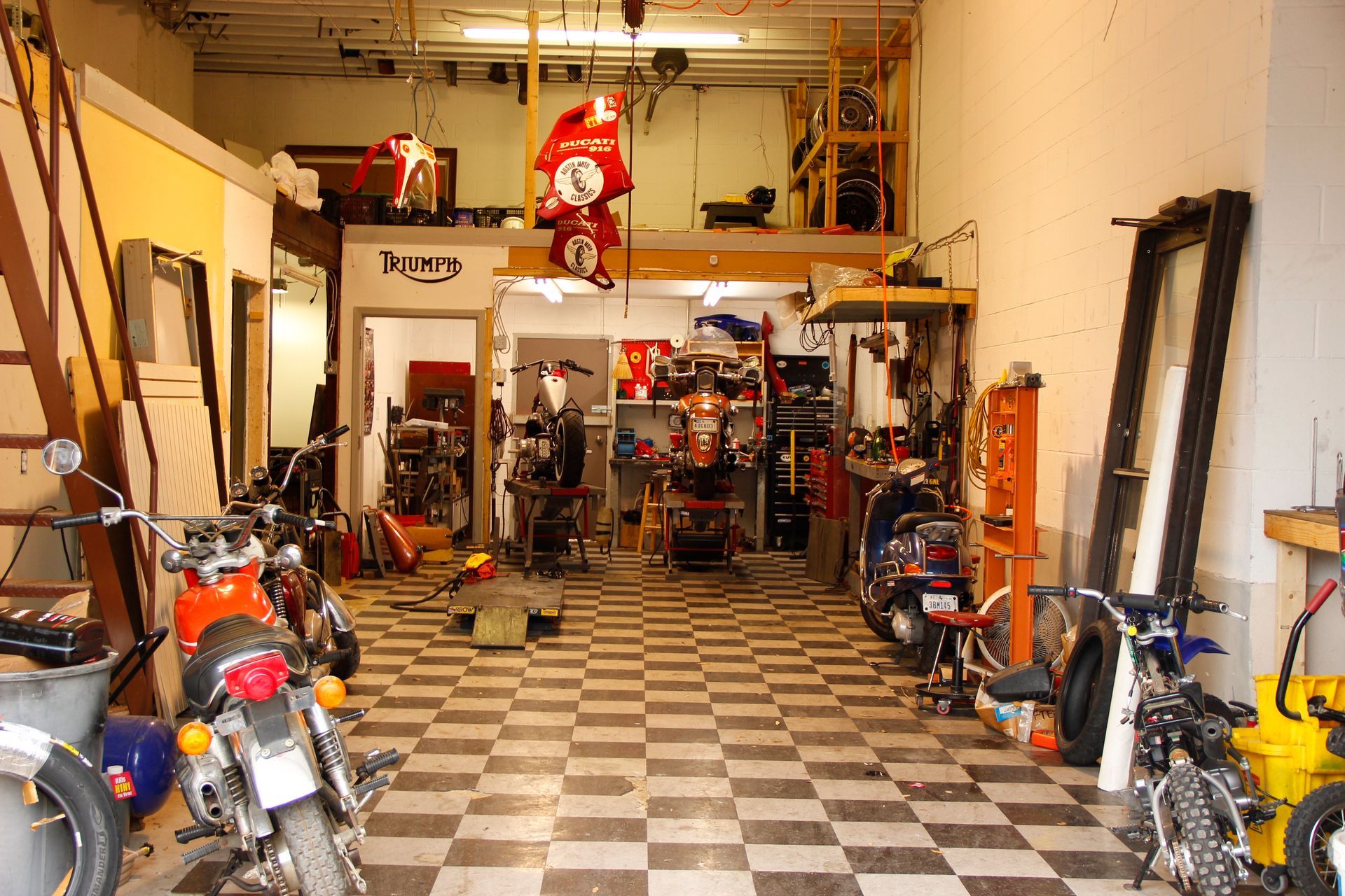 Inside of restaurant