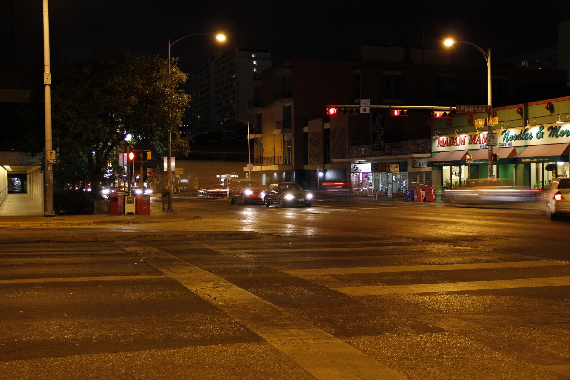 Street at night