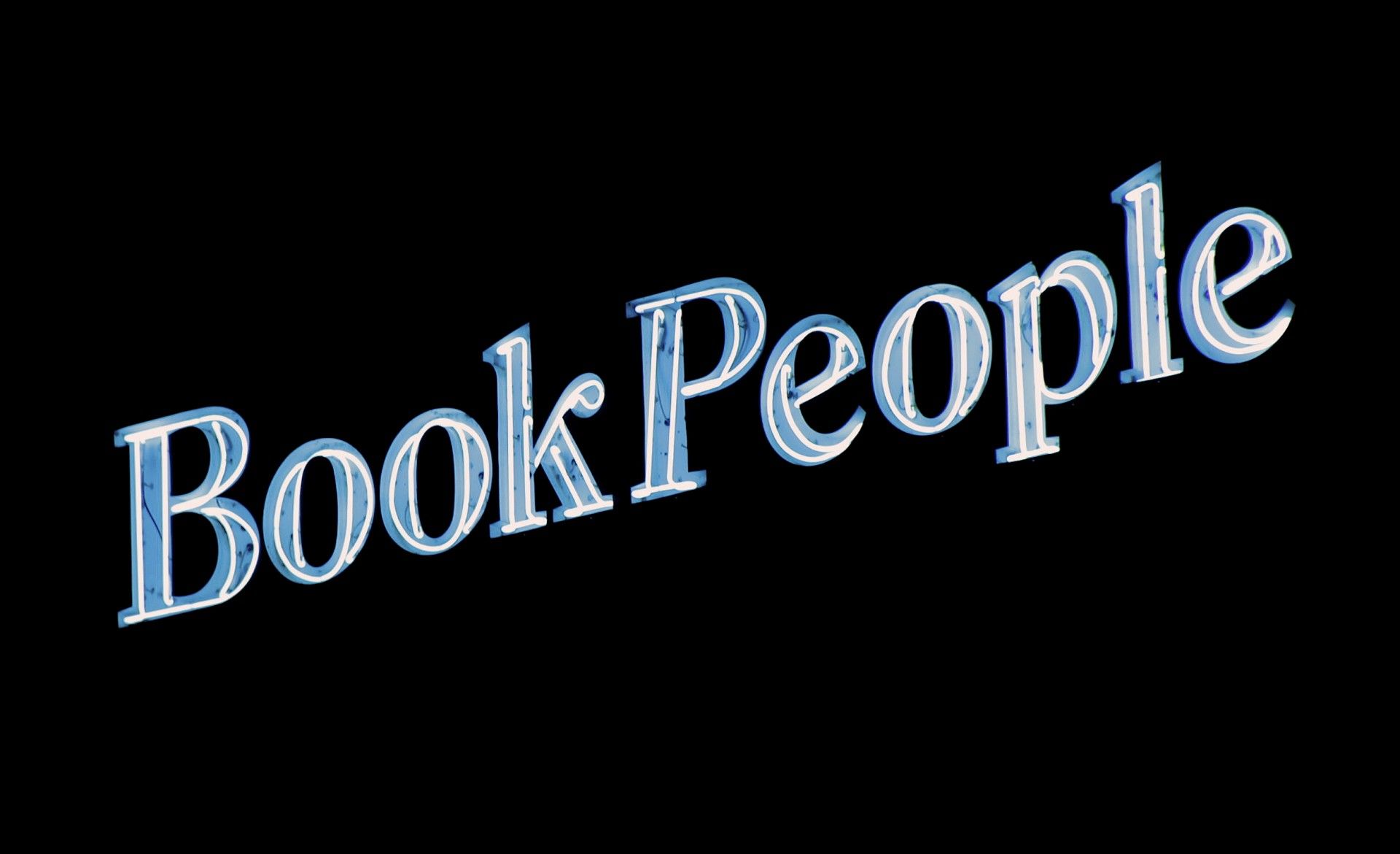Book People sign