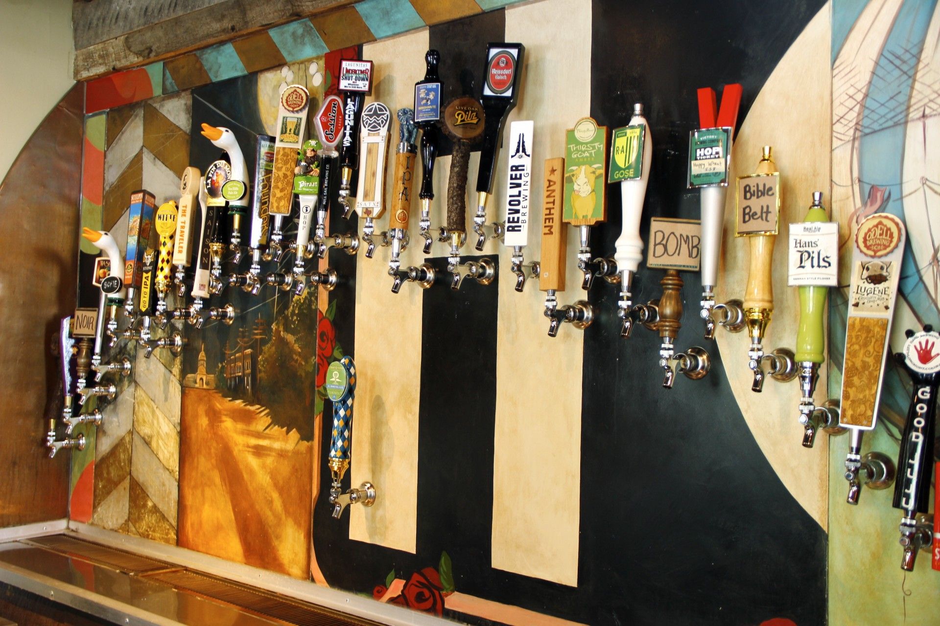 Beer on draft