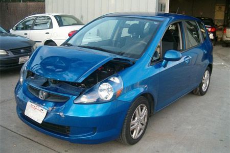 Fit Blue Car Before | Coelho's Body Repair