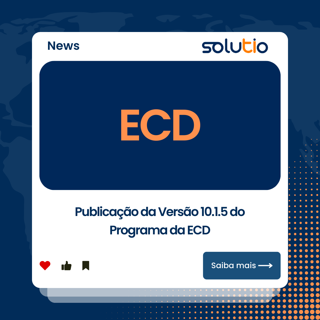 Publicação da Versão 10.1.5 do Programa da ECD