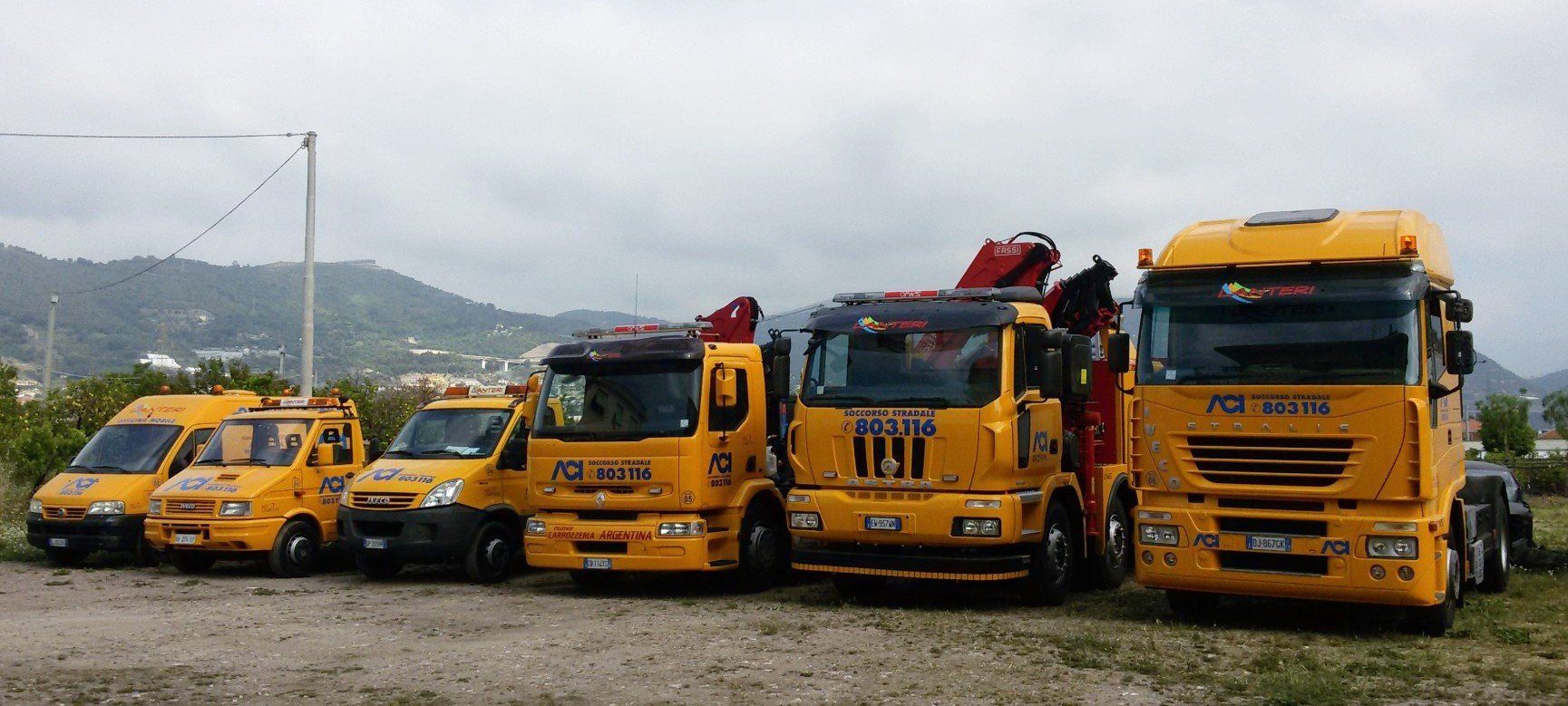 mezzi per autosoccorso