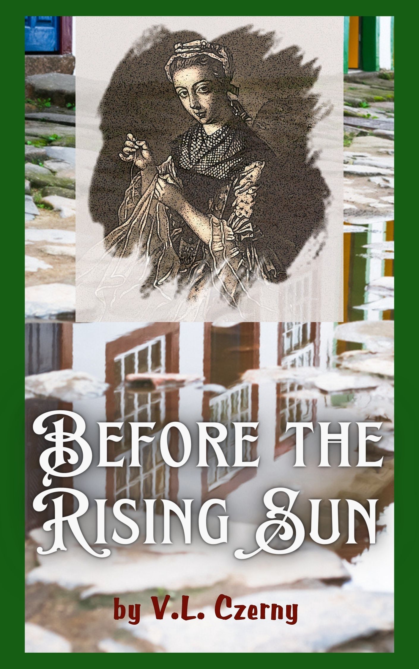 book cover before the rising sun