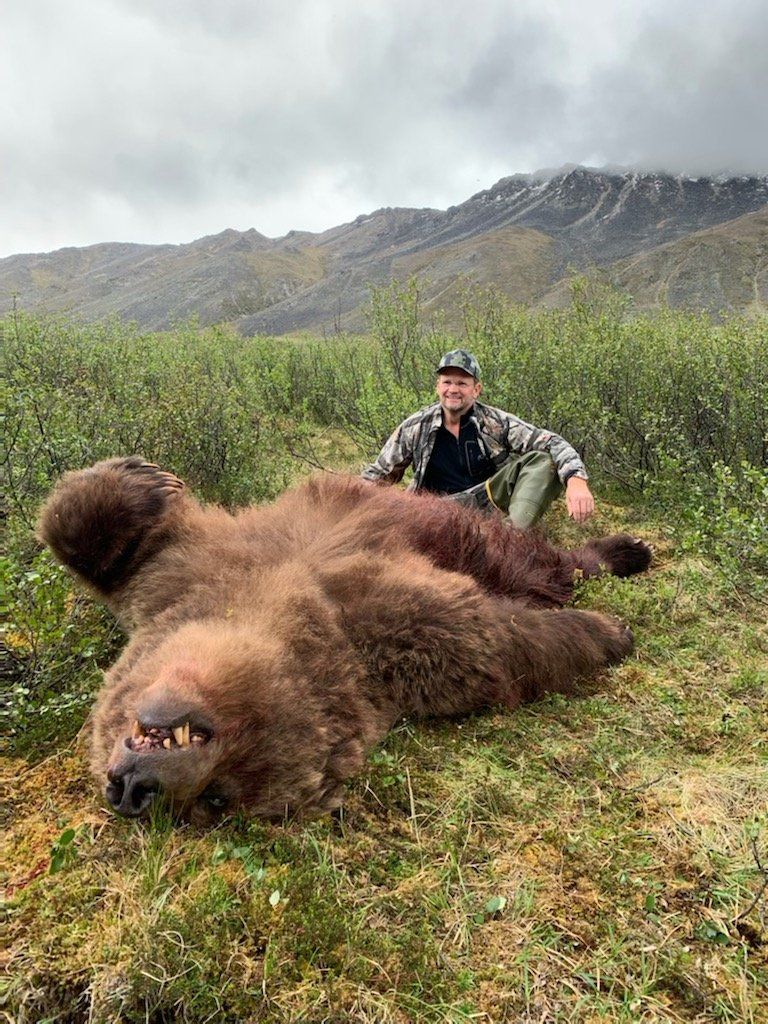 Record, Alaska Grizzly Bear Hunting. Hunt, Exploring, Chugach Mountains, Talkeetna Mountains