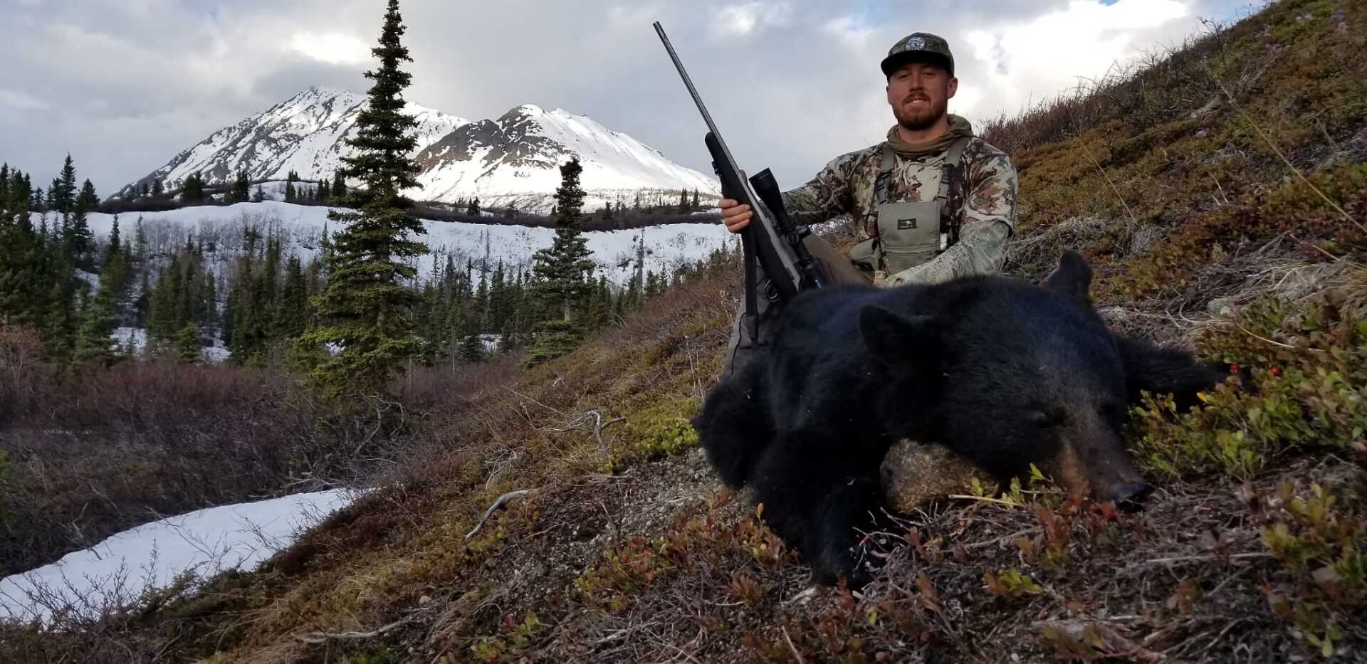 Alaska Black bear hunting, Alaska Black bear hunt, Guide, Outfitter