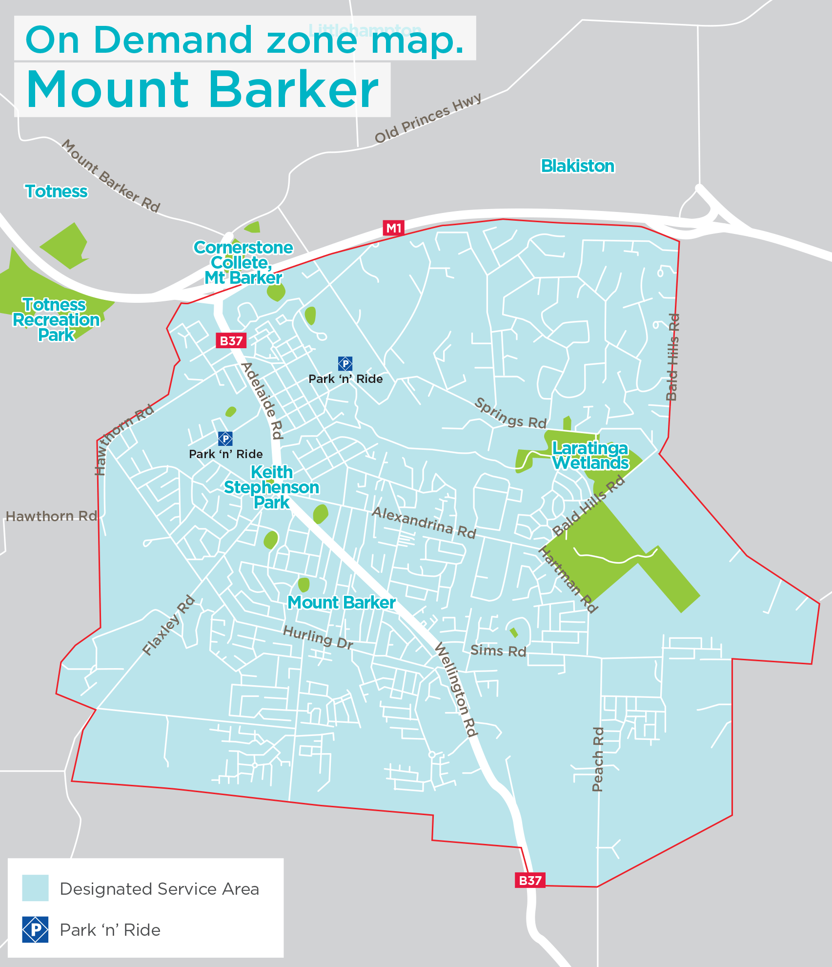 Mount Barker Map