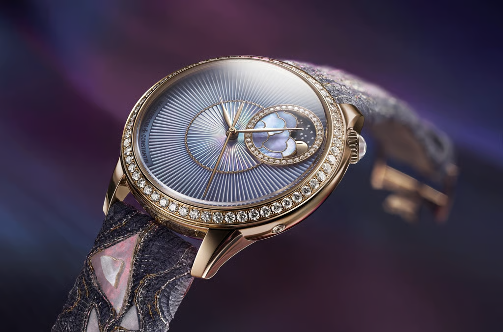 Silver chain with a lobster clasp and loop.