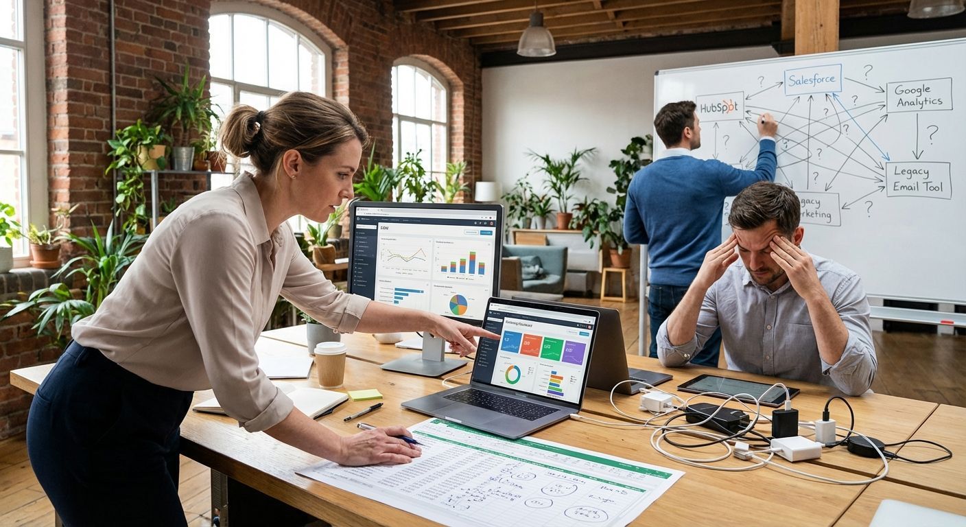 A close-up view of a camera strap lying on a paper with the word 