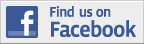 A facebook logo that says find us on facebook