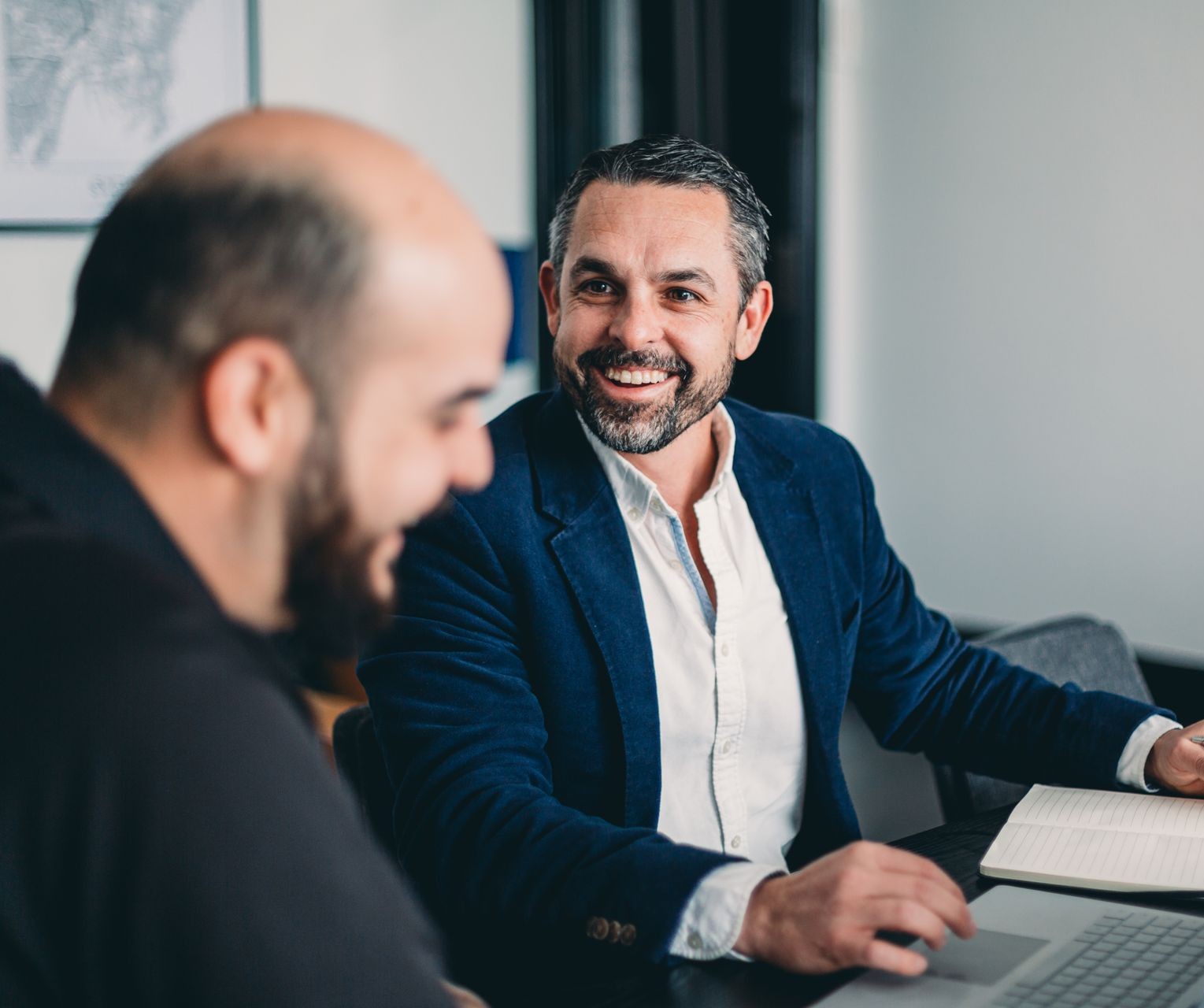 A Two Men in a Professional Setting — Slack-Smith Partners in Tamworth, NSW