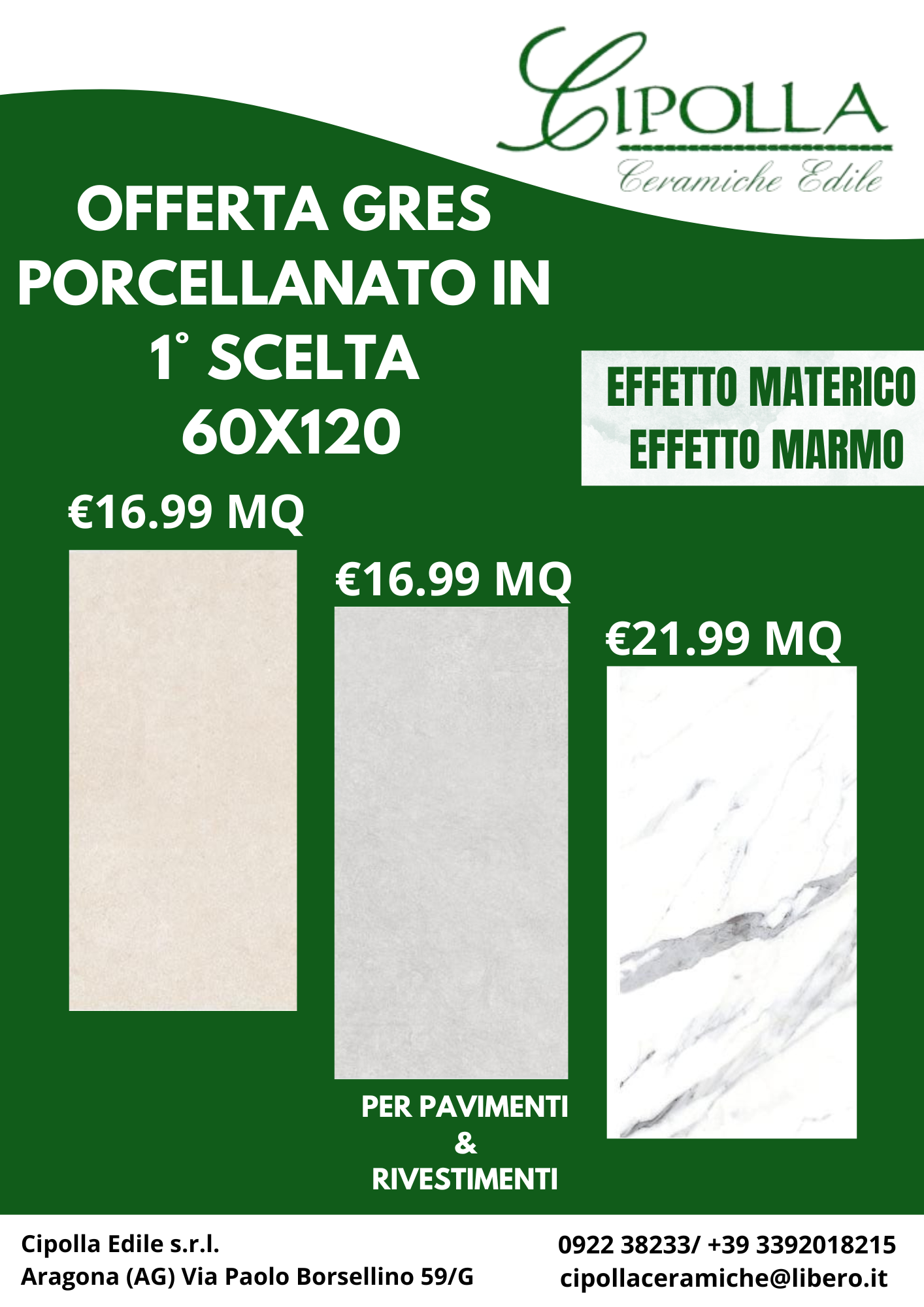 ceramiche Canicattì
pavimenti Agrigento
rivestimenti Caltanissetta
gres porcellanato Sicilia
materiali edili Canicattì
showroom ceramiche Agrigento
vendita piastrelle Caltanissetta
edilizia Canicattì e provincia
arredo bagno Agrigento
forniture edili Caltanissetta
gres porcellanato 80x80 offerta
mattonelle 90x90 gres
rivestimento gres 30x60
pavimenti grandi formati Agrigento
gres prima scelta Canicattì
gres porcellanato rettificato 80x80
piastrelle effetto marmo 90x90
gres effetto pietra 30x60
pavimenti moderni Caltanissetta
offerte ceramiche 2026
stock gres porcellanato Sicilia
prezzi pavimenti Canicattì
promozione pavimenti 2026
miglior negozio ceramiche Canicattì
pavimenti per esterni 30x60
gres porcellanato sottile Agrigento
ceramiche per cucina Caltanissetta
mattonelle per bagno 30x60
Cipolla Ceramiche Edile Canicattì
gres porcellanato prezzi outlet
ristrutturazione casa Agrigento offerte
preventivo pavimenti Caltanissetta
Cipolla Ceramiche promozioni
