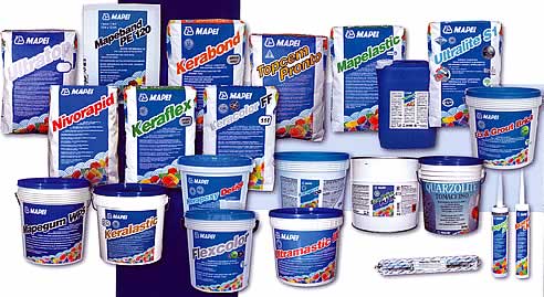 prodotti a marchio Mapei