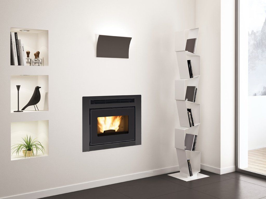 stufa da incasso a parete