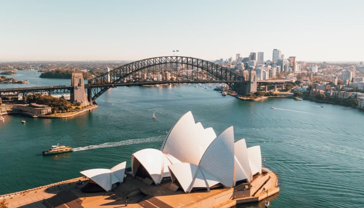 Sydney Opera House and Harbour Bridge