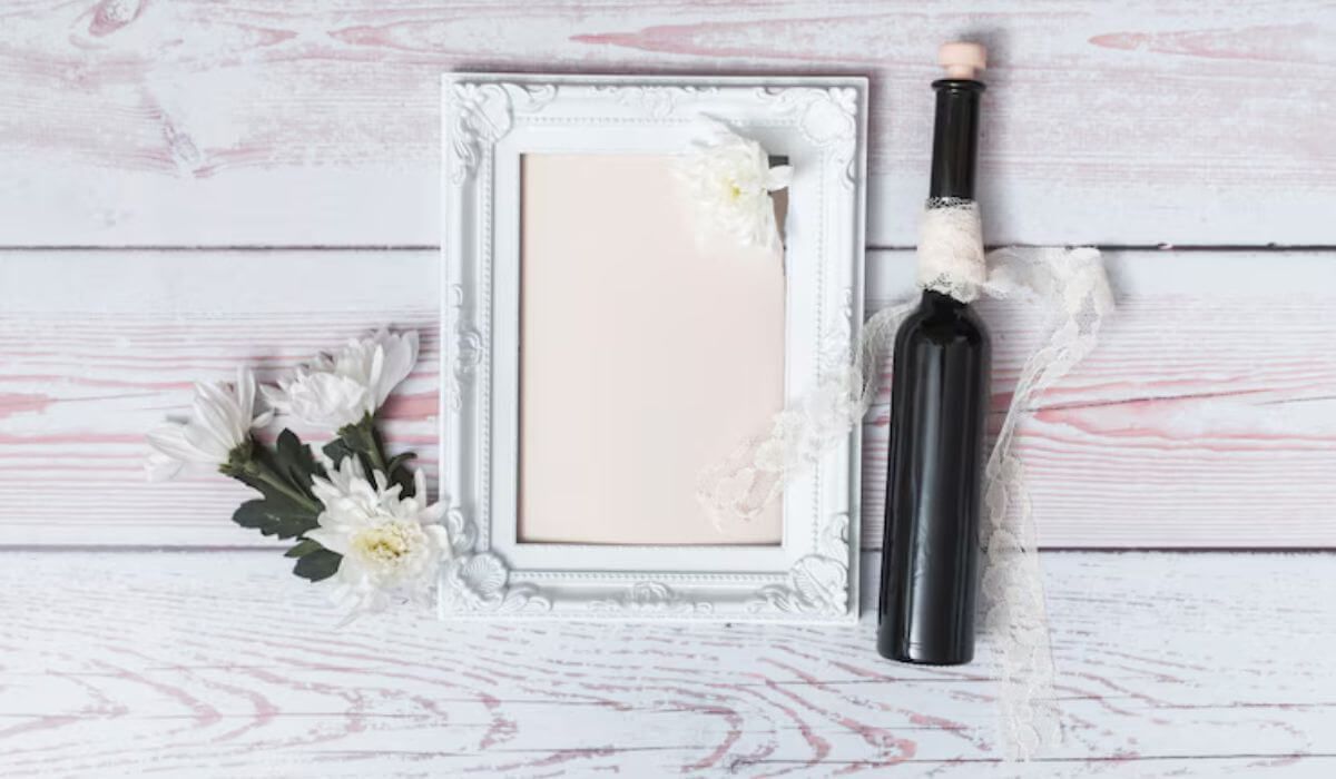 wedding guest gift photo frame
