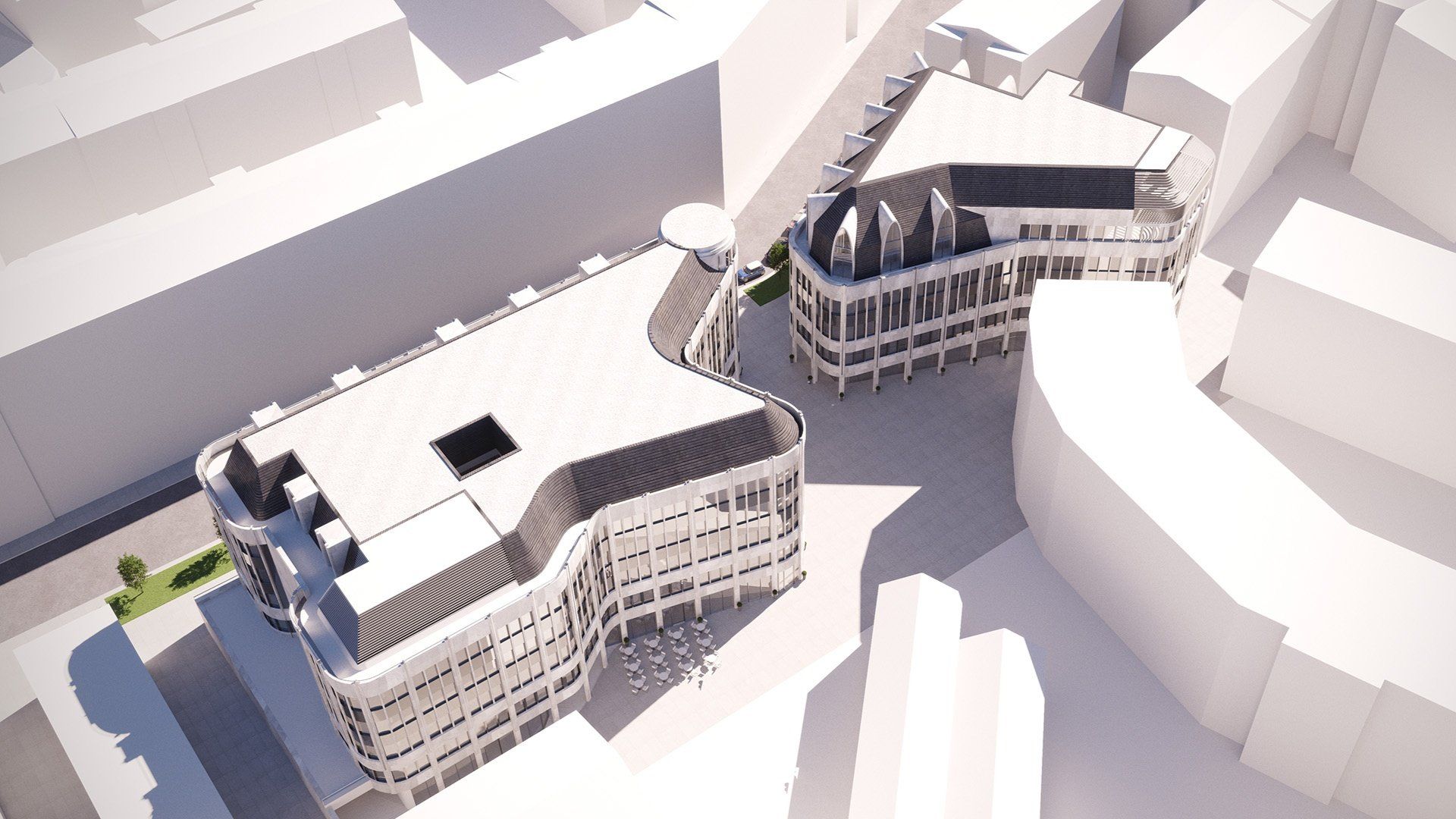 Biroju ēku jaunbūves Antonijas ielā 17 un 21, Rīgā - Projektēšana - 04