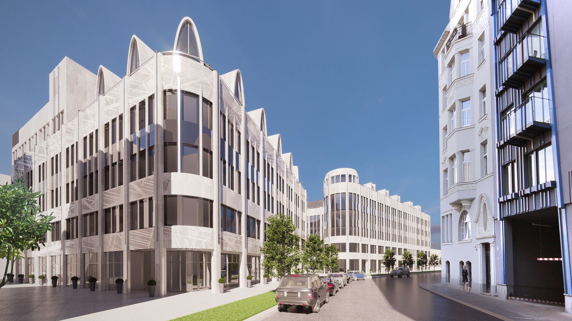 Biroju ēku jaunbūves Antonijas ielā 17 un 21, Rīgā - Projektēšana - 07