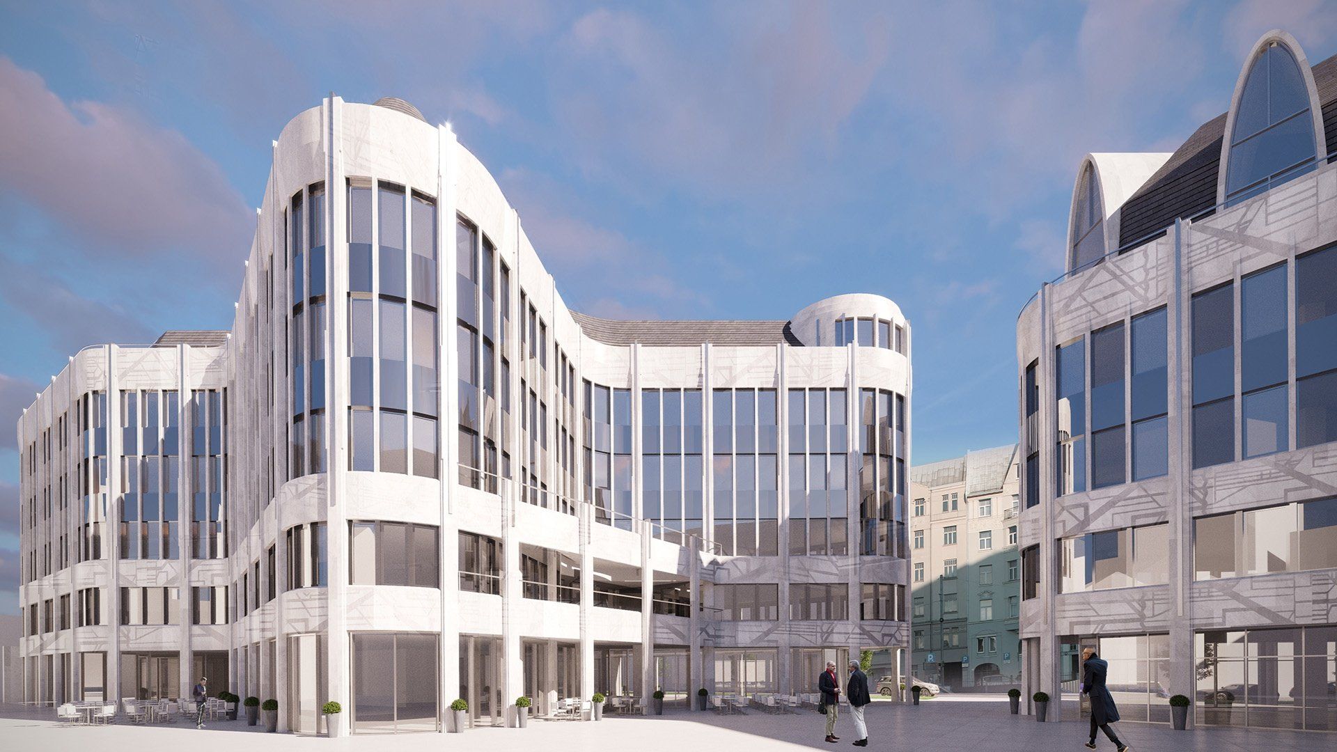 Biroju ēku jaunbūves Antonijas ielā 17 un 21, Rīgā - Projektēšana - 03