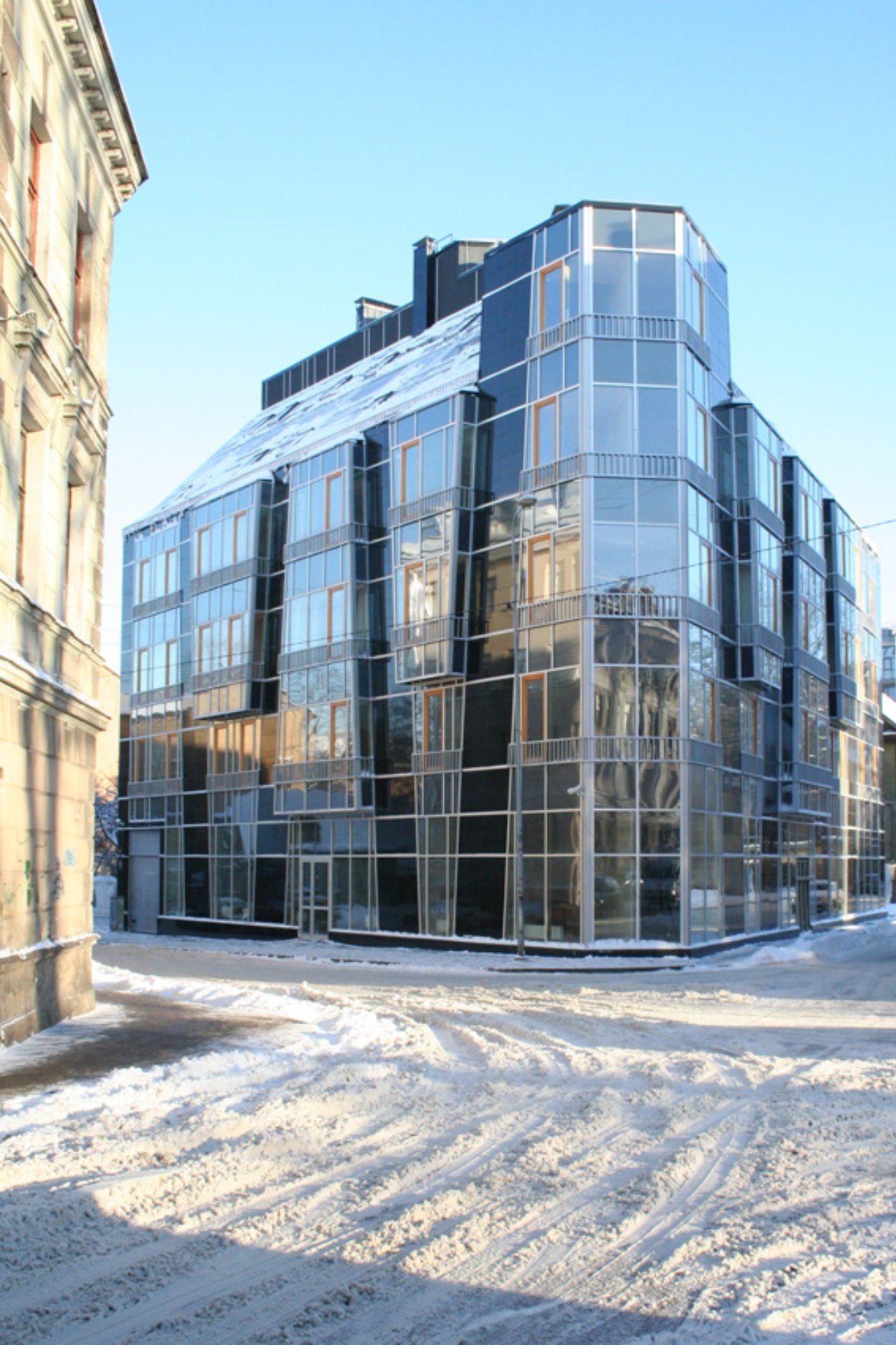 Dzīvojamā ēka Krāslavas ielā 14, Rīgā - Projektēšana, būvniecība - 01