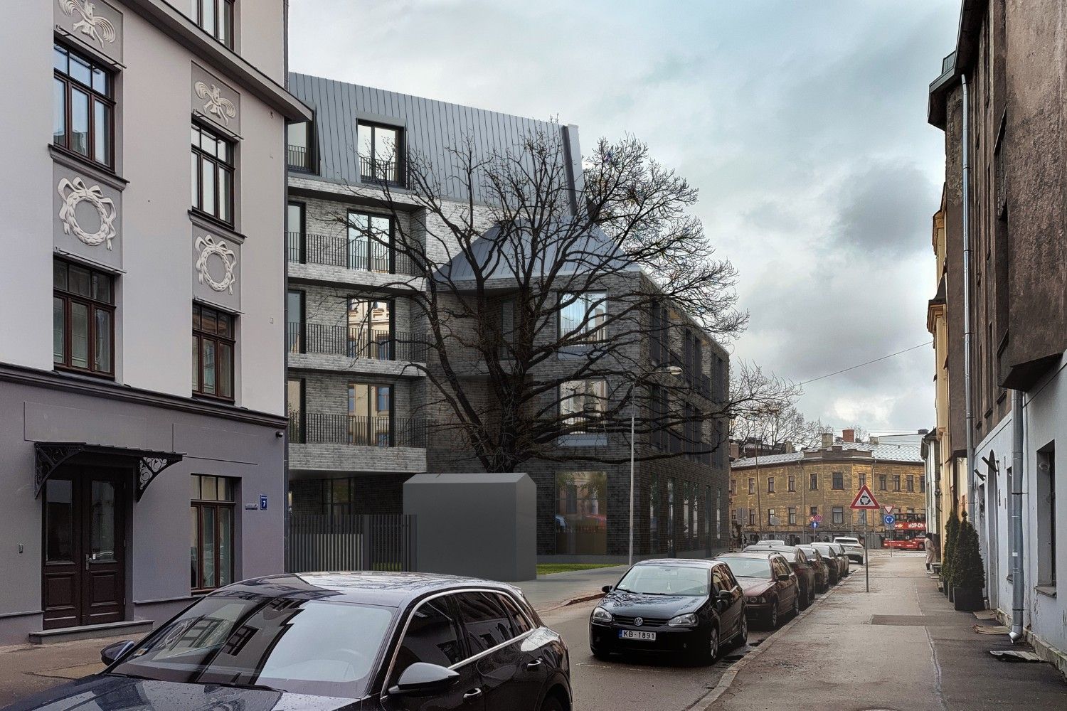 Dzīvokļu ēka Mednieku ielā 9, Rīgā, bilde 3