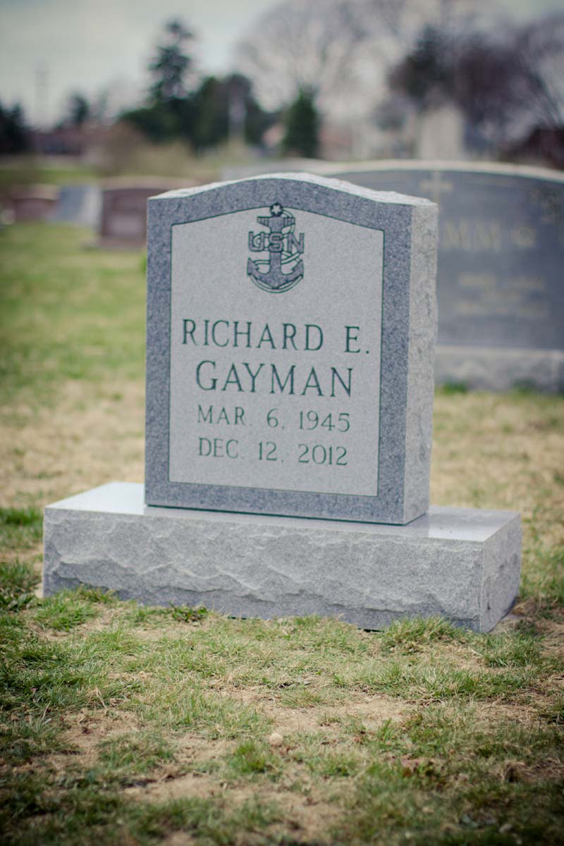 Custom Gravestone — Single Upright Headstones in Columbus, Oh