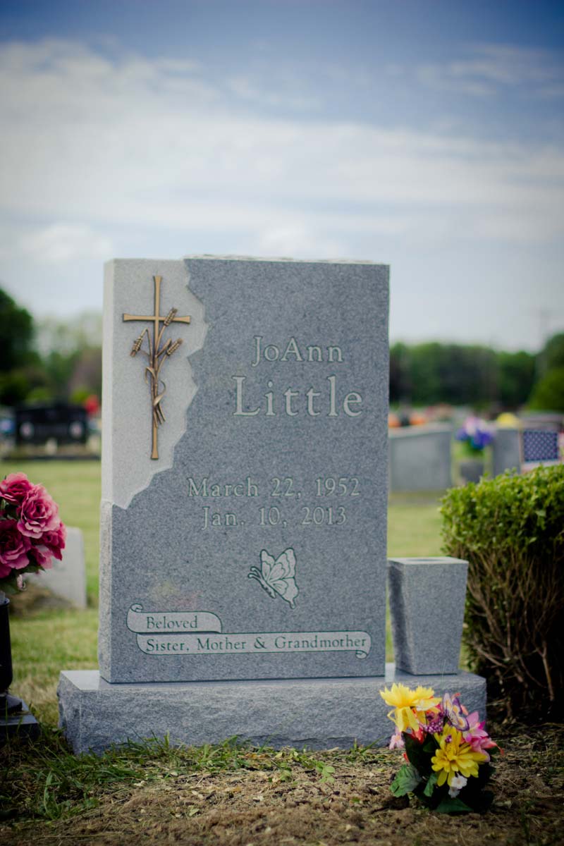 Cemetery Monuments — Headstone with Cross in Columbus, Oh