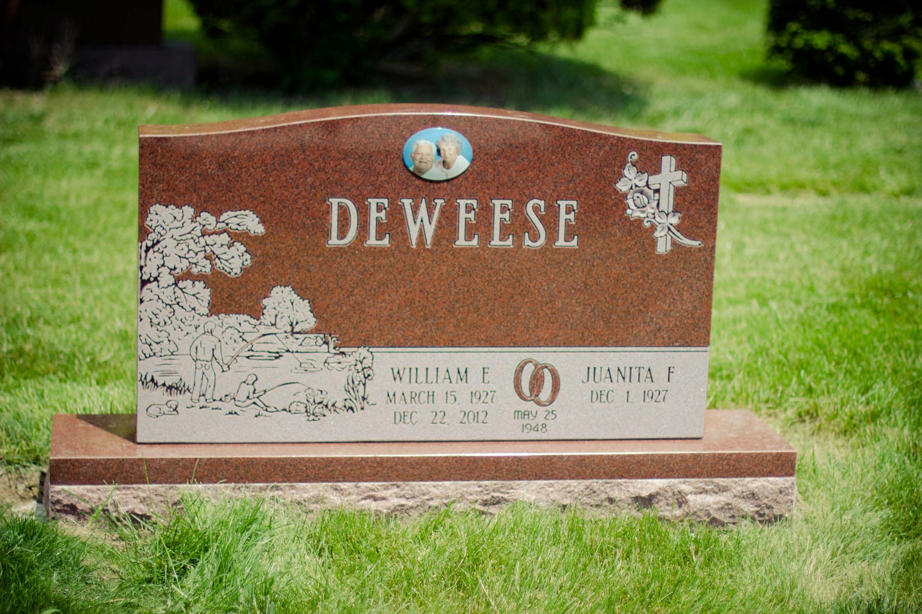 Custom Monuments — Family Headstone in Columbus, Oh