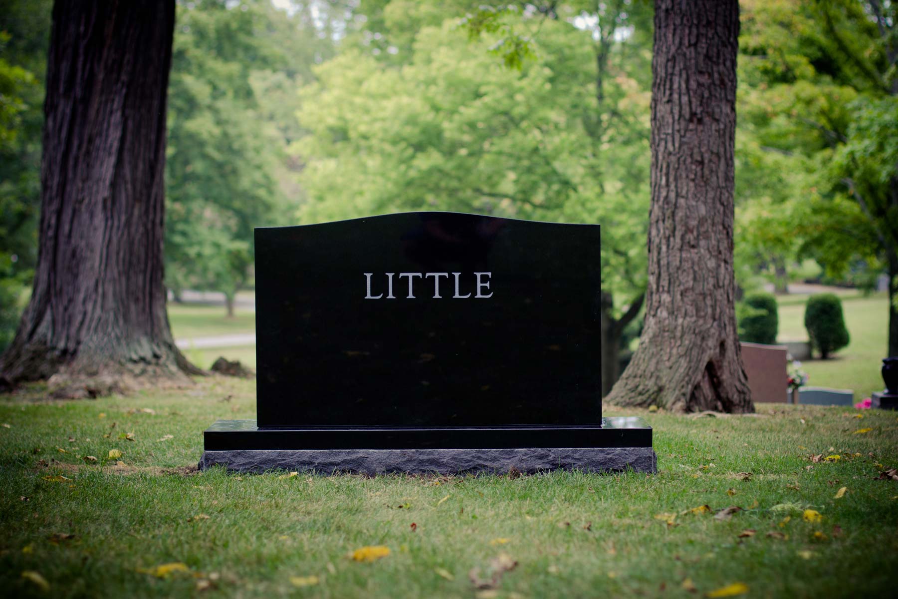 Double Monument — Double Monument Granite Gravestone Columbus, Oh