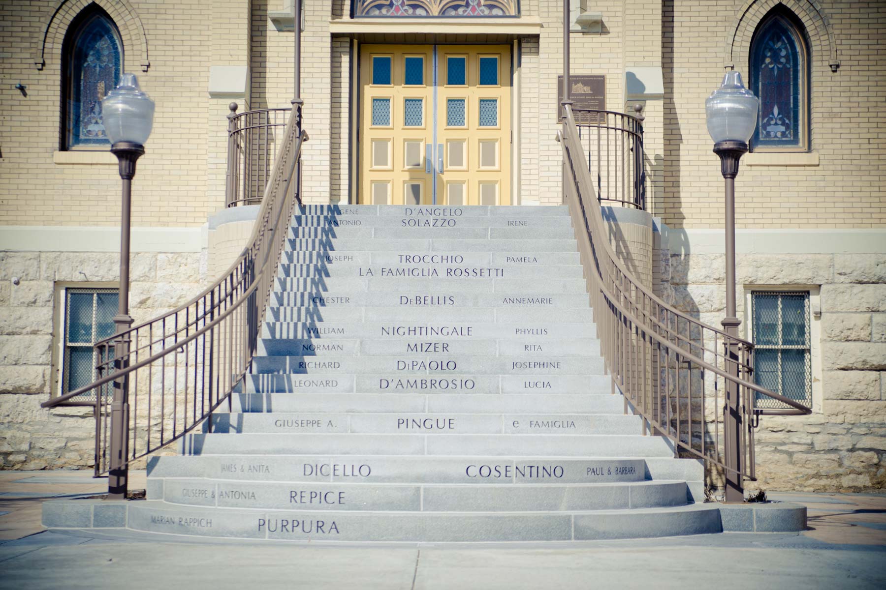 Tombstone — Cemetery Parish Entrance in Columbus, Oh