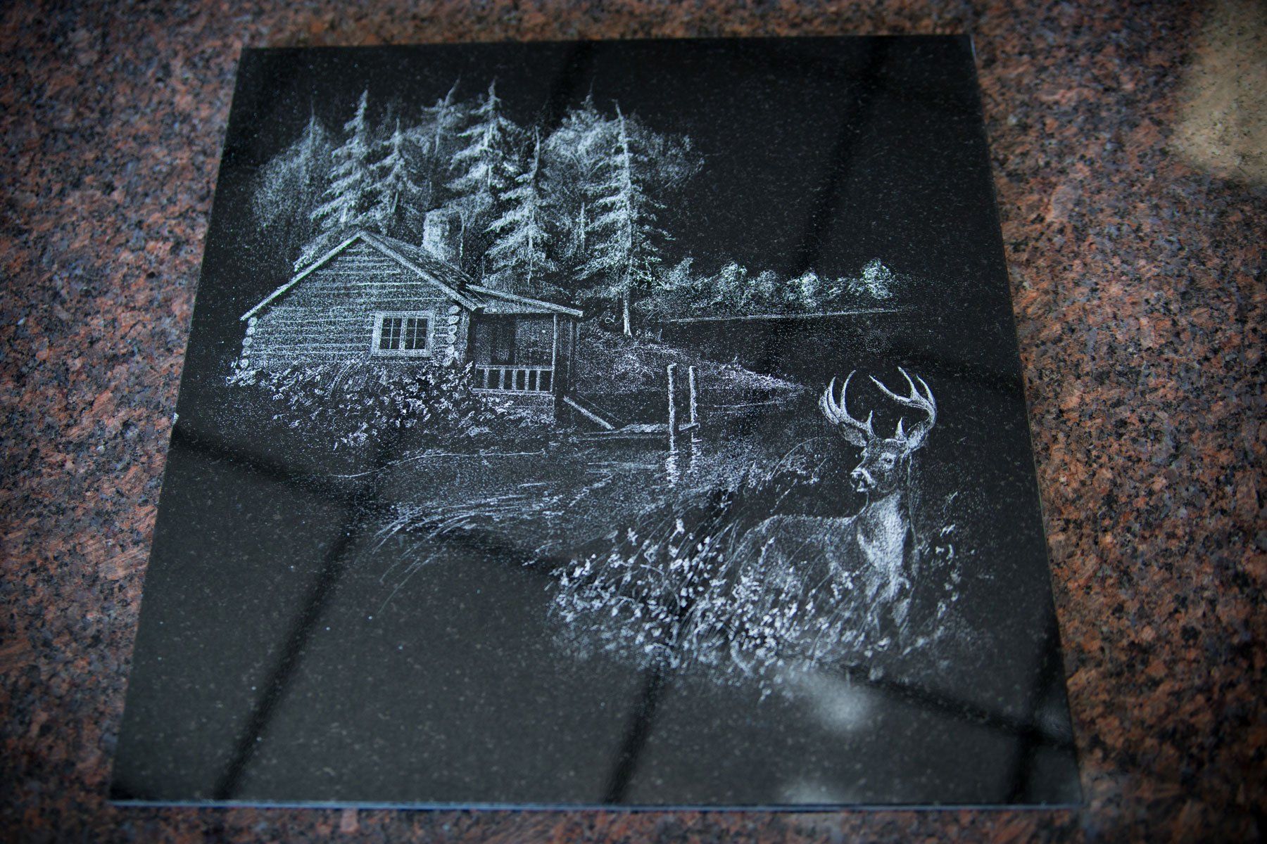 Slant Markers — Granite Monument Accessories in Columbus, Oh