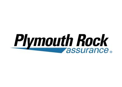 The plymouth rock assurance logo is on a white background.